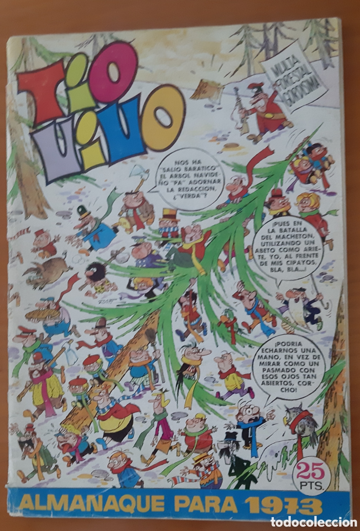 Tebeos: C&oacute;mic T&iacute;o Vivo. Bruguera. A&ntilde;o 1972