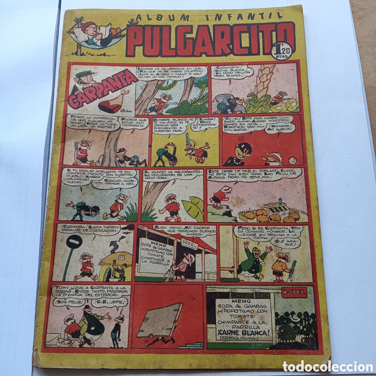 Tebeos: ALBUM INFANTIL PULGARCITO NUM 219