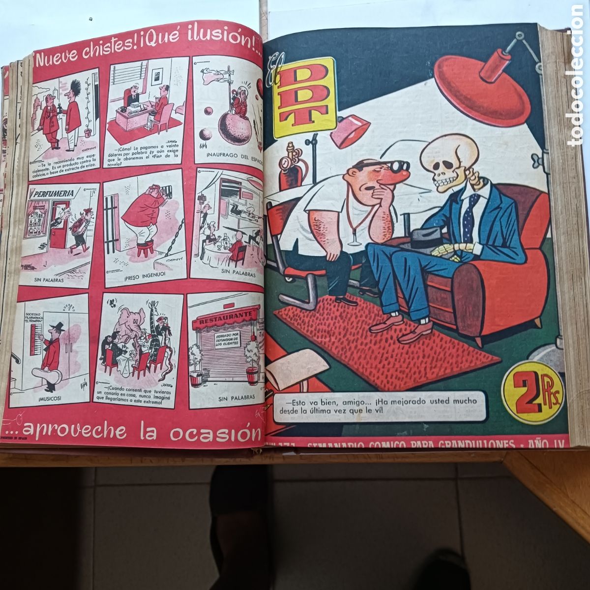 Tebeos: DDT EDITORIAL BRUGERA TOMO 26 NUM. - Foto 4