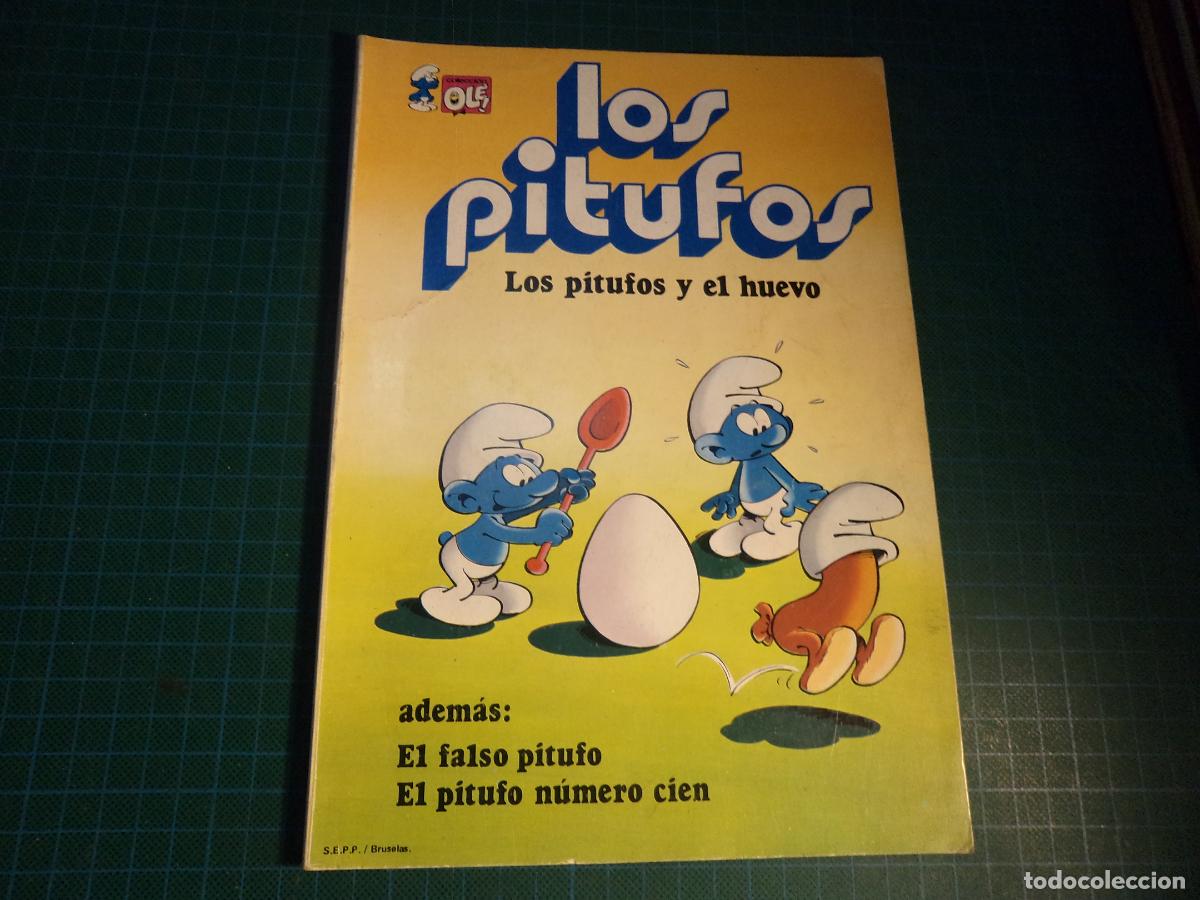 Tebeos: Coleccion Ole los Pitufos. N&ordm; 5. Bruguera. 1&ordf; edicion. (Ref. 19-B)