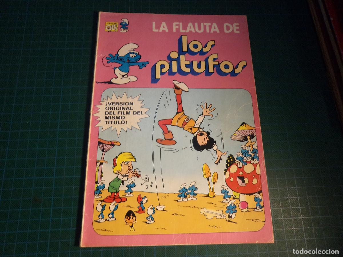 Tebeos: Coleccion Ole los Pitufos. N&ordm; 1. Bruguera. 1&ordf; edicion. (Ref. 19-B)