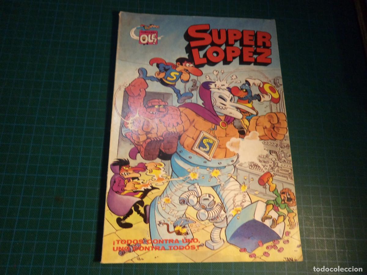 Tebeos: Coleccion Ole Super Lopez. N&ordm; 3. Bruguera. 1&ordf; edicion. (Ref. 19-B)