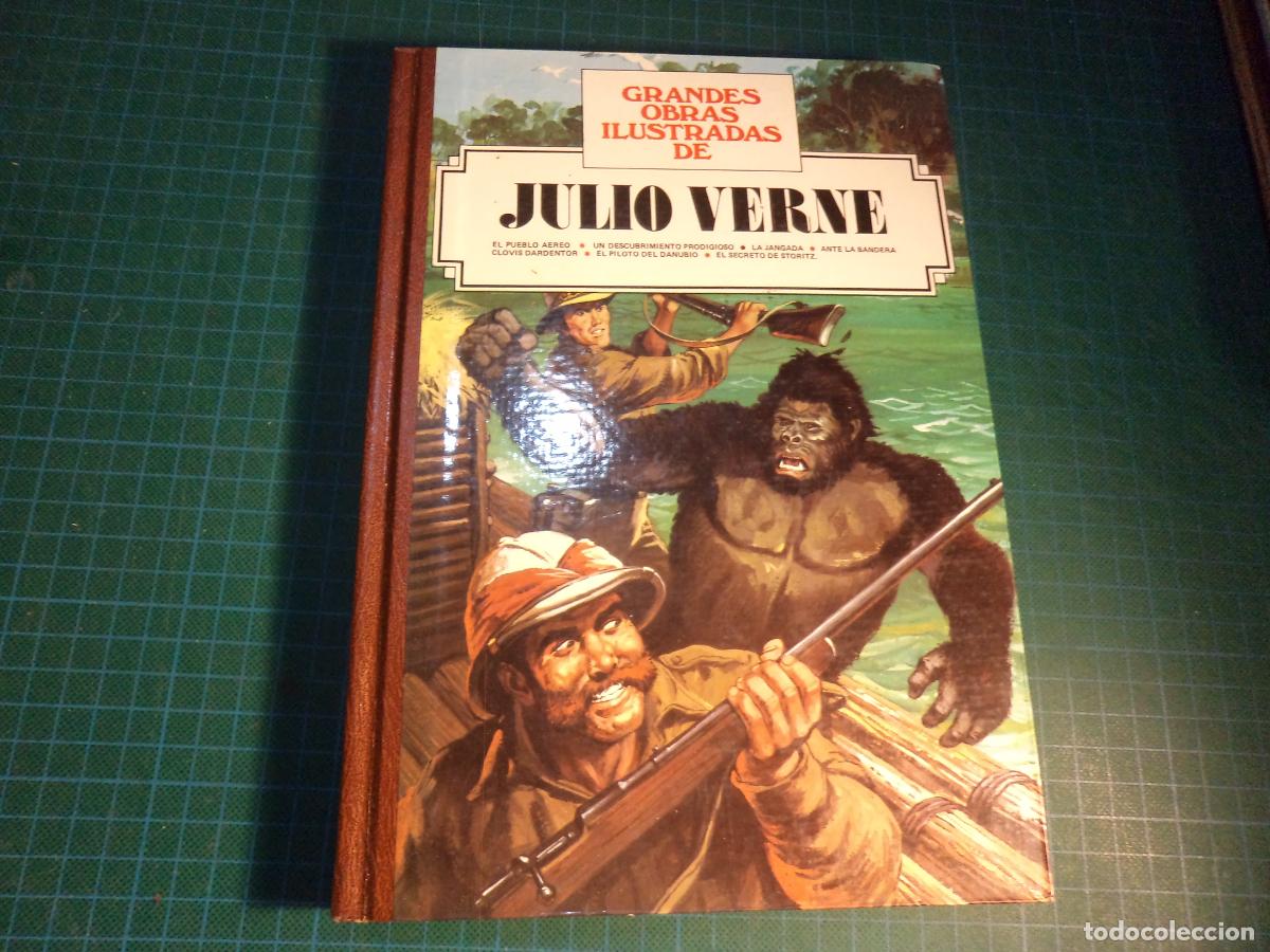 Tebeos: Grandes obras ilustradas de Julio Verne. N&ordm; 5. Bruguera 2&ordf; edicion.