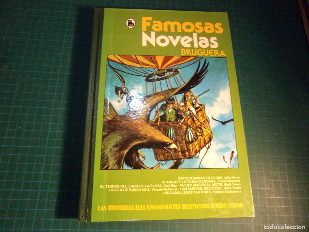 Tebeos: Famosas novelas Bruguera. N&ordm; 5. Bruguera 5&ordf; edicion.