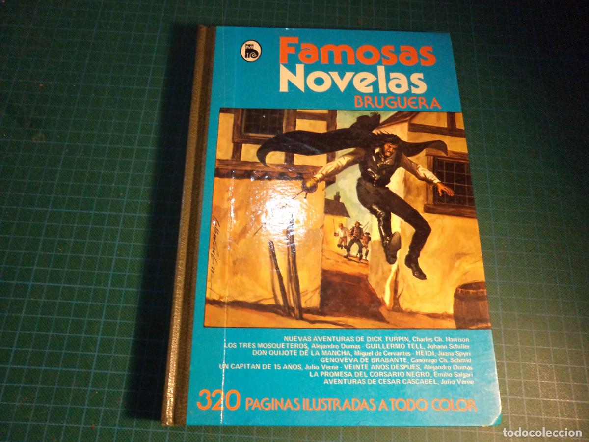 Tebeos: Famosas novelas Bruguera. Volumen VIII. Bruguera 2&ordf; edicion.
