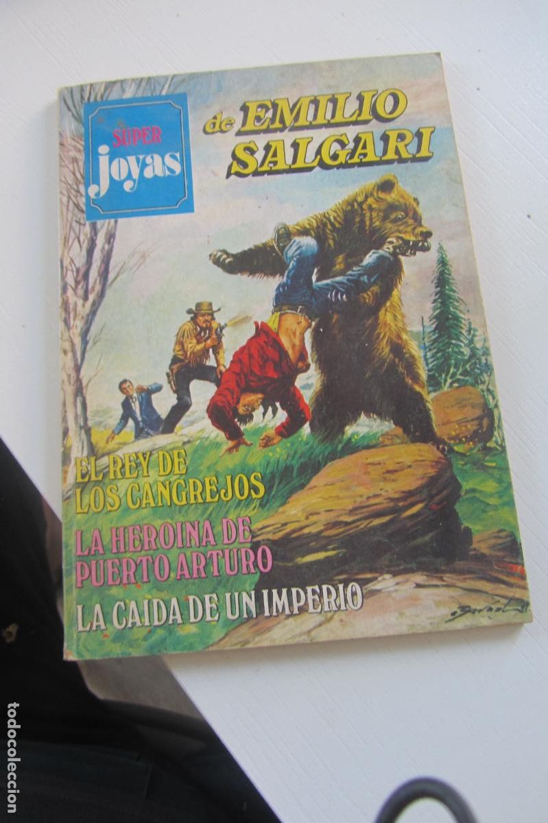 Tebeos: JOYAS, SUPER 43 &middot; 27-IV-1981 &middot; de EMILIO SALGARI (1977, BRUGUERA) ARX102