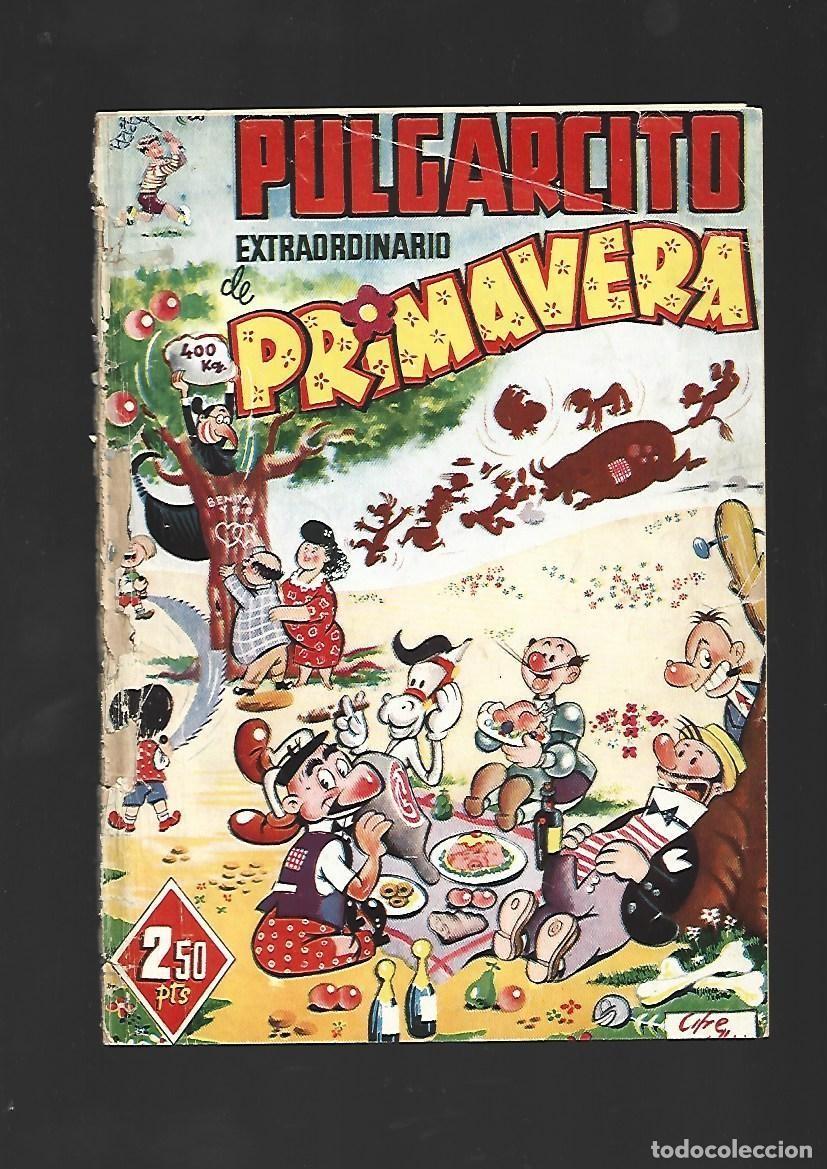 Tebeos: Pulgarcito, extraordinario de primavera, 1944, Bruguera, encuadernaci&oacute;n