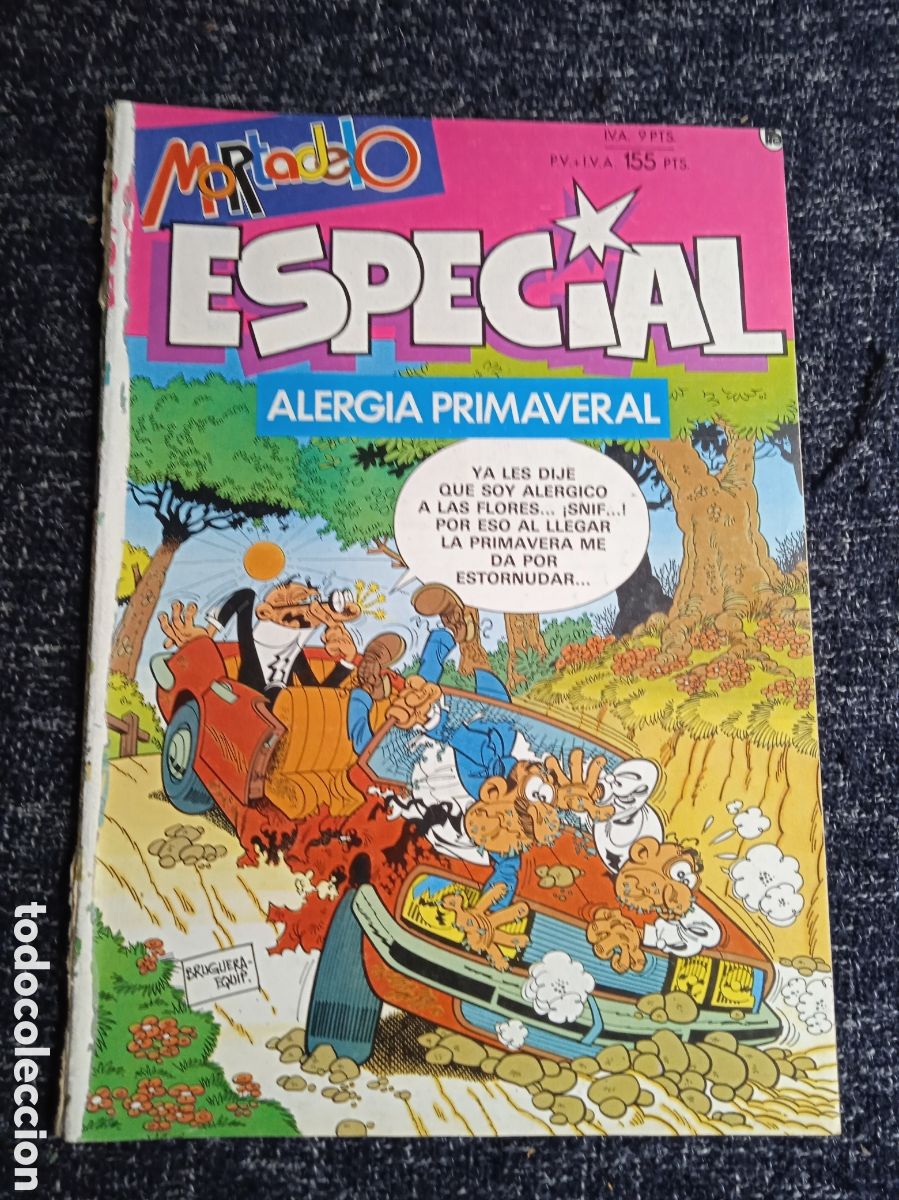 Tebeos: MORTADELO ESPECIAL N&ordm; 205 ALERGIA PRIMAVERAL - EDITA - BRUGUERA