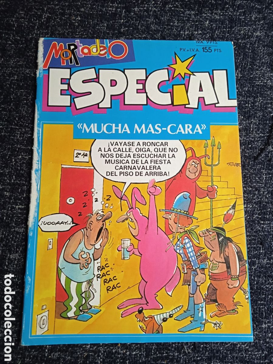 Tebeos: MORTADELO ESPECIAL N&ordm; 203 MUCHA MAS-CARA - EDITA - BRUGUERA