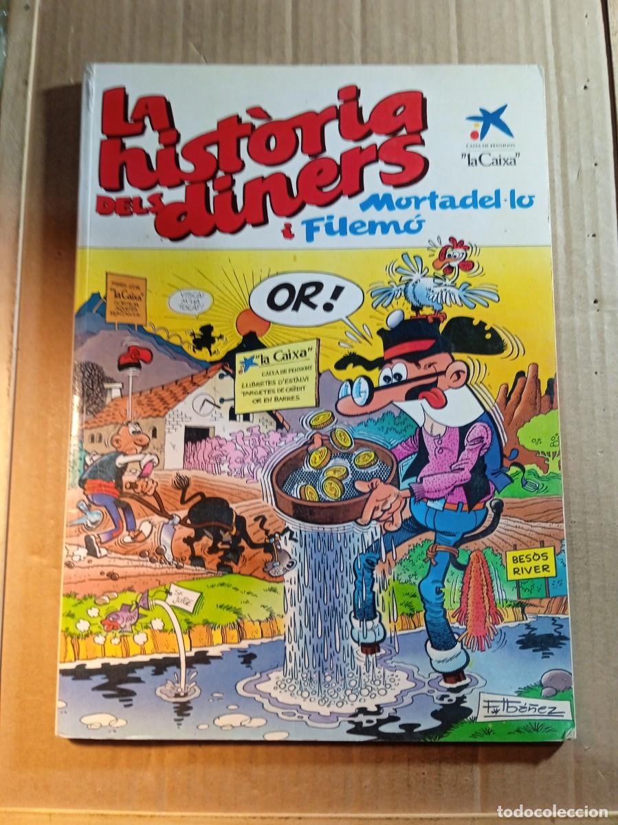 Tebeos: COMIC LA HISTORIA DELS DINERS MORTADELO Y FILEMON