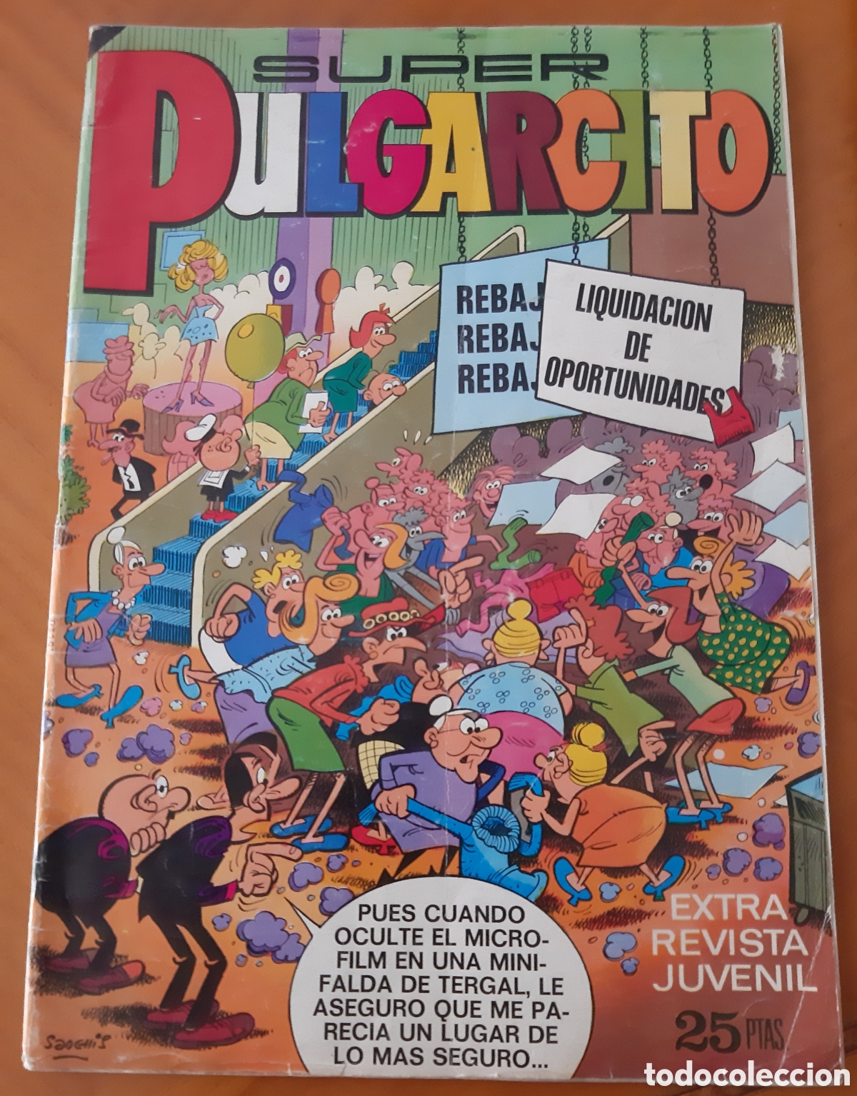 Tebeos: C&oacute;mic Pulgarcito Bruguera. N&uacute;mero 55