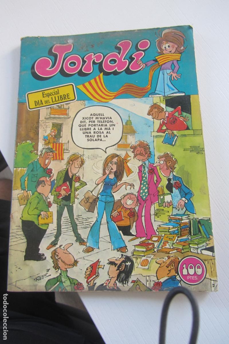Tebeos: JORDI - ESPECIAL DIA DEL LLIBRE - BRUGUERA 1978 - AMB RAF, ESCOBAR, SEGURA, ETC. arx116
