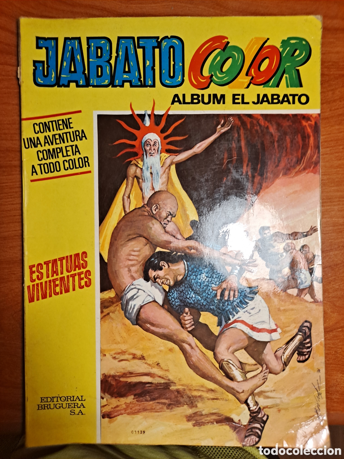Tebeos: Album Jabato Color &rdquo;Estatuas Vivientes&rdquo;