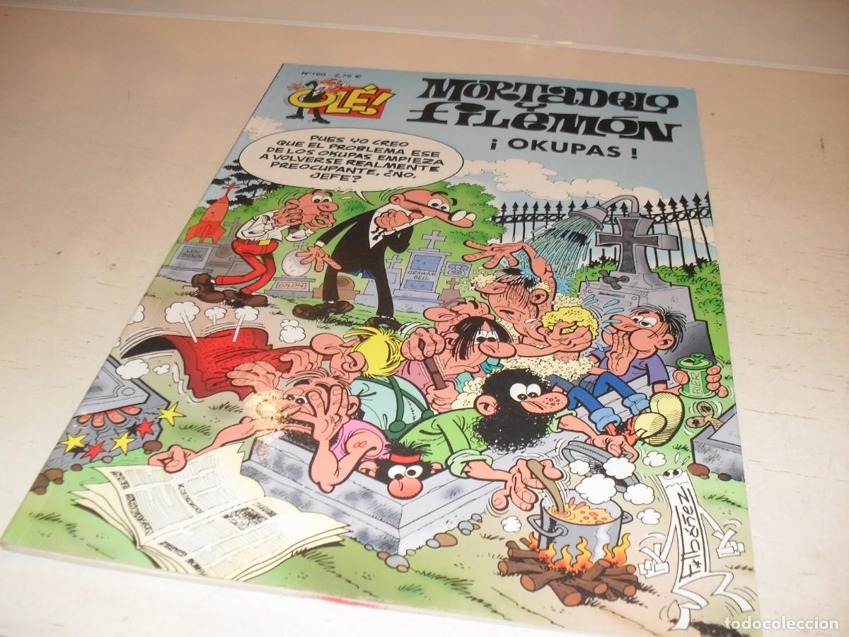 Tebeos: OLE N&ordm; 160 MORTADELO:OKUPAS&iexcl;&iexcl;,1&ordf; EDICION,DE IBA&Ntilde;EZ-EDICIONES B,1993
