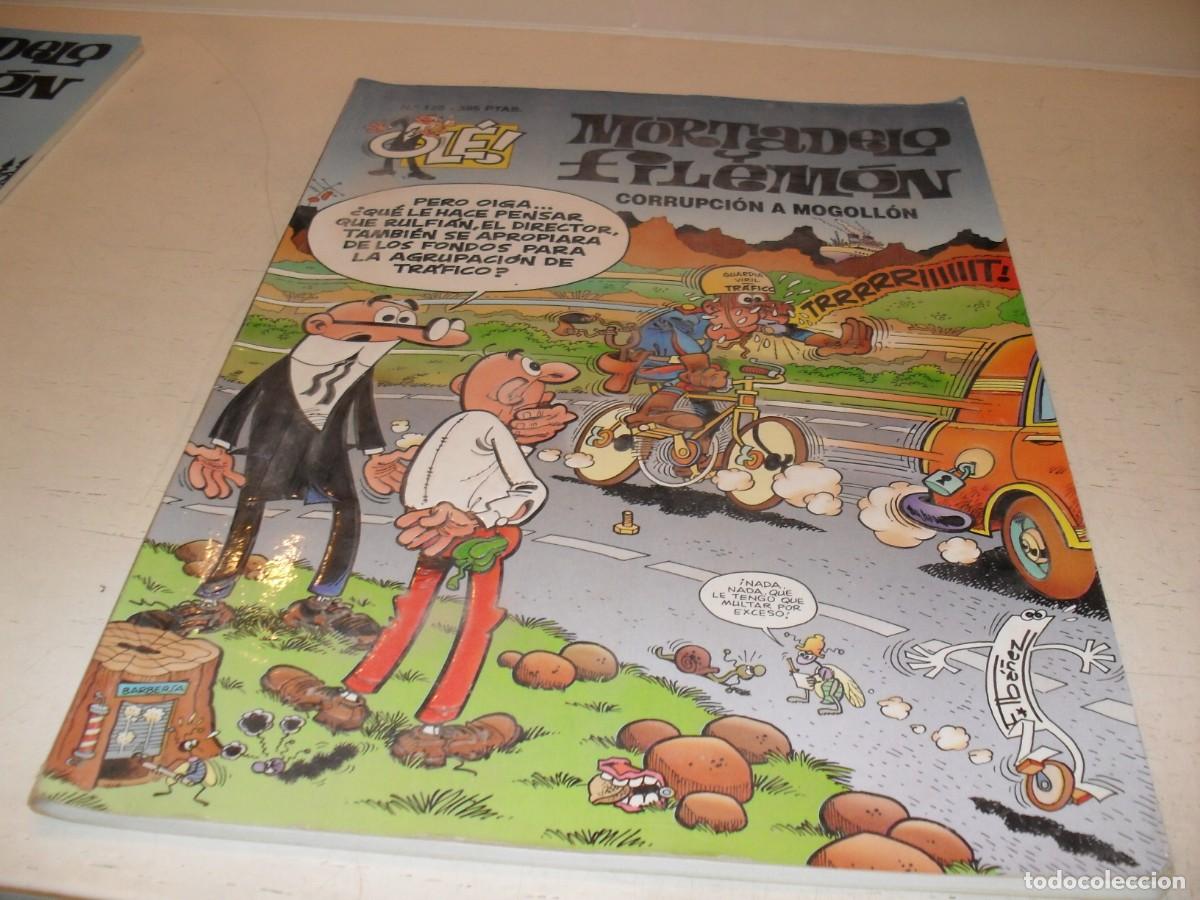 Tebeos: OLE N&ordm; 125 MORTADELO:CORRUPCION A MOGOLLON,1&ordf; EDICION,DE IBA&Ntilde;EZ,EDICIONES B,1993