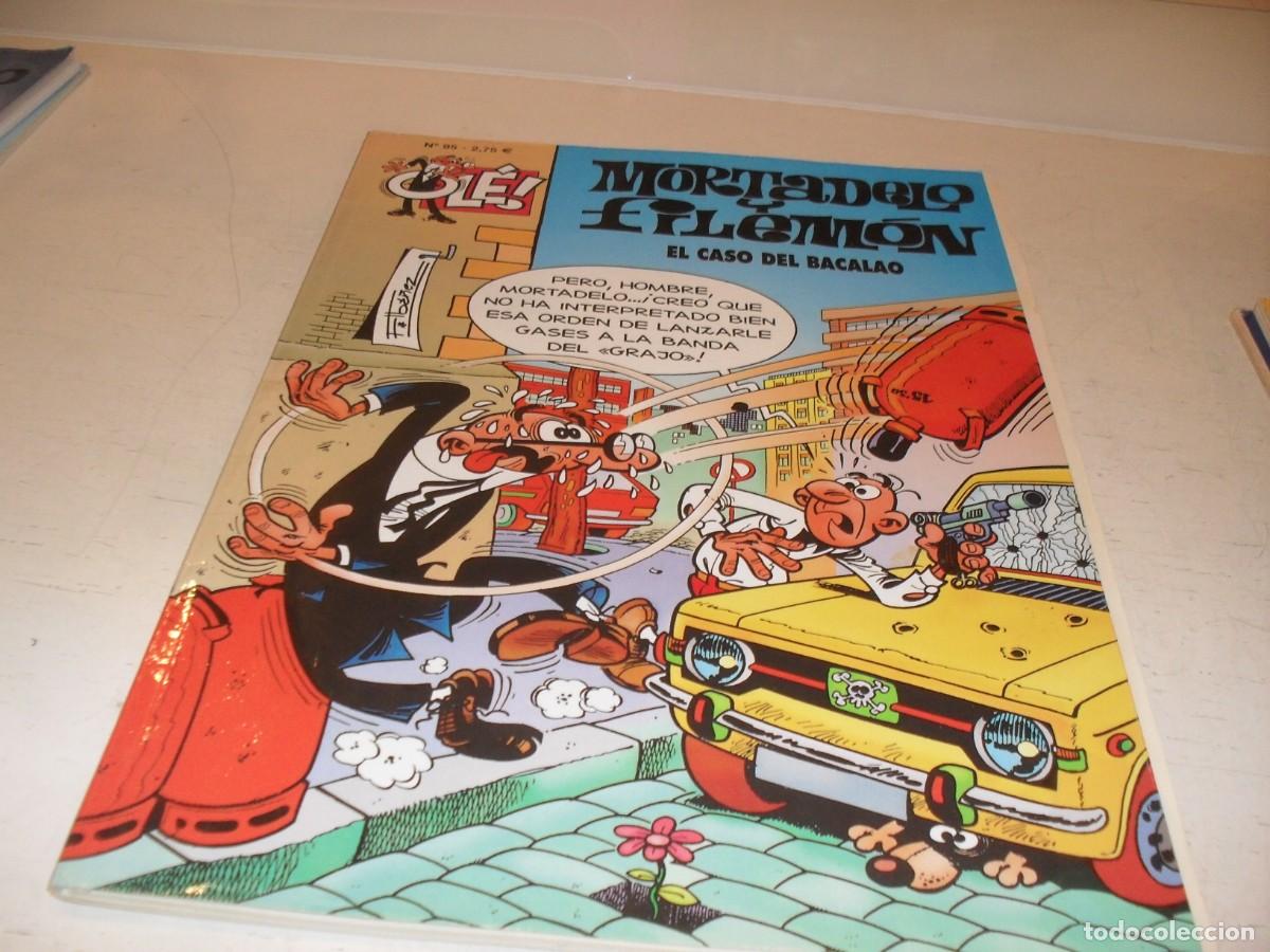 Tebeos: OLE N&ordm; 95 MORTADELO:EL CASO DEL BACALAO,1&ordf; EDICION,DE IBA&Ntilde;EZ,EDICIONES B,1993