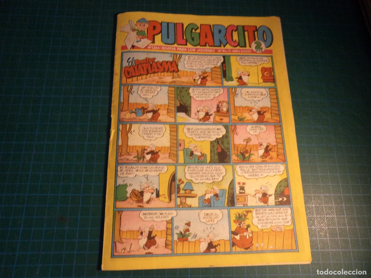 Tebeos: Pulgarcito. N&ordm; 1364. Bruguera.