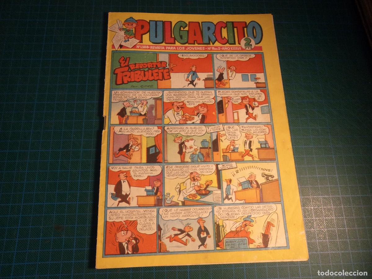 Tebeos: Pulgarcito. N&ordm; 1388. Bruguera.