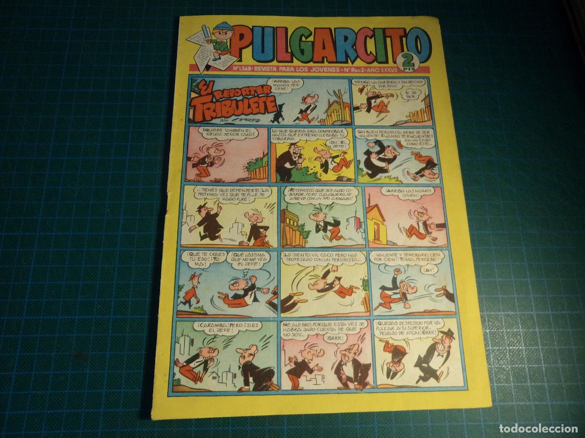Tebeos: Pulgarcito. N&ordm; 1368. Bruguera.