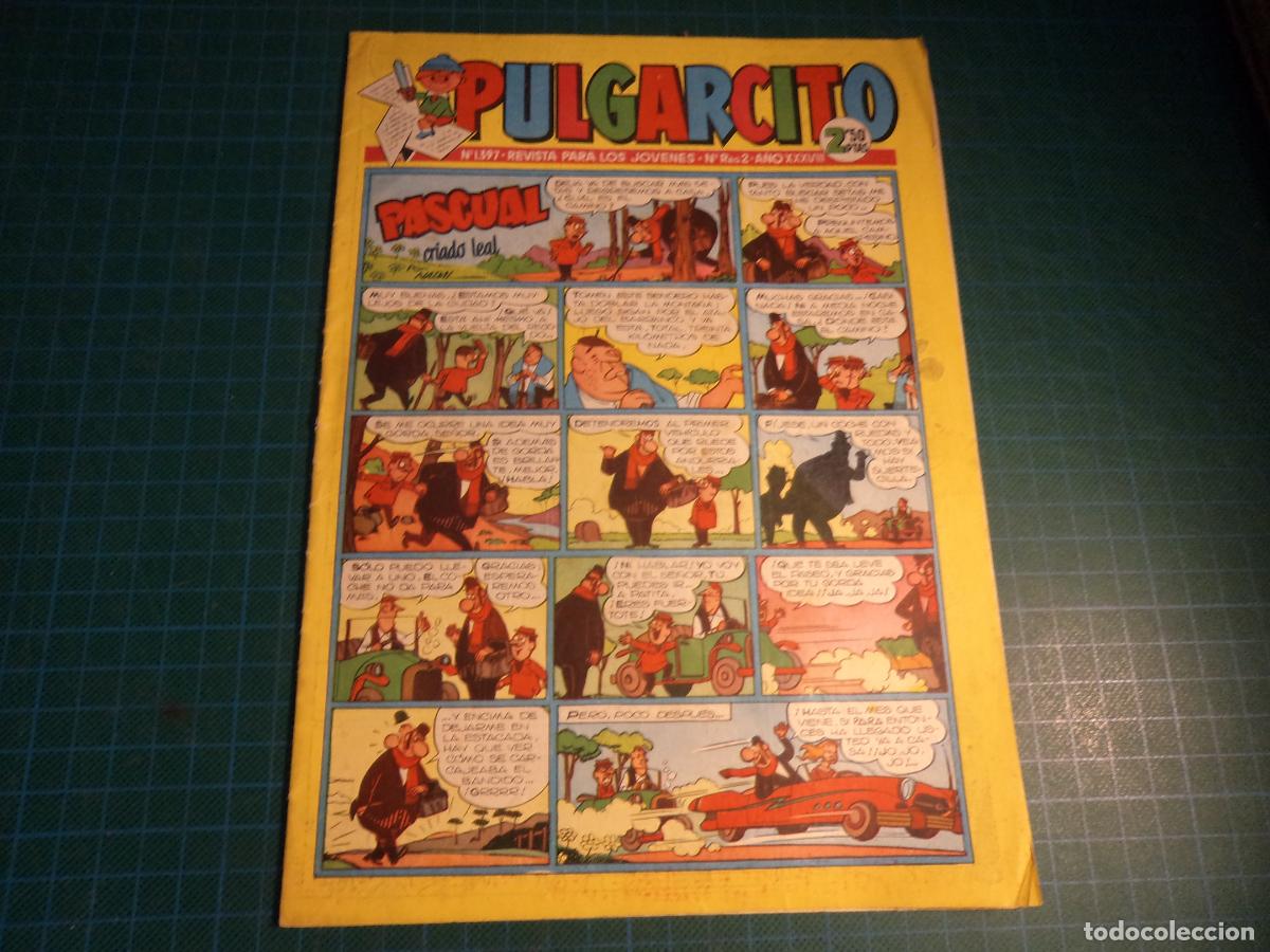 Tebeos: Pulgarcito. N&ordm; 1397. Bruguera.