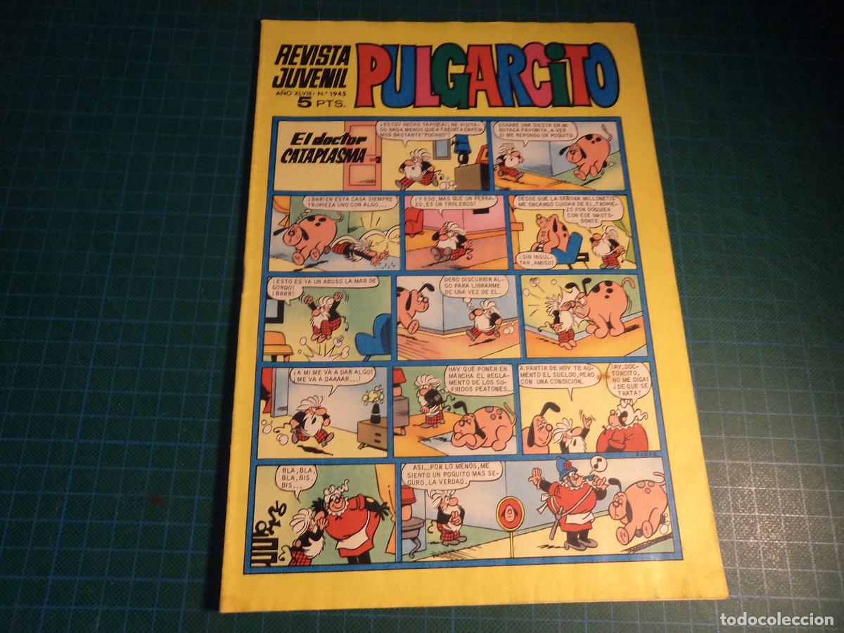 Tebeos: Pulgarcito. N&ordm; 1945. Bruguera.
