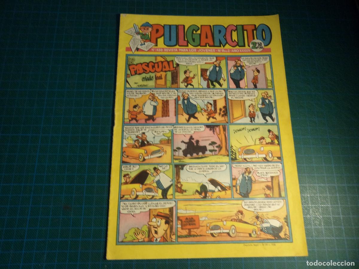 Tebeos: Pulgarcito. N&ordm; 1430. Bruguera.