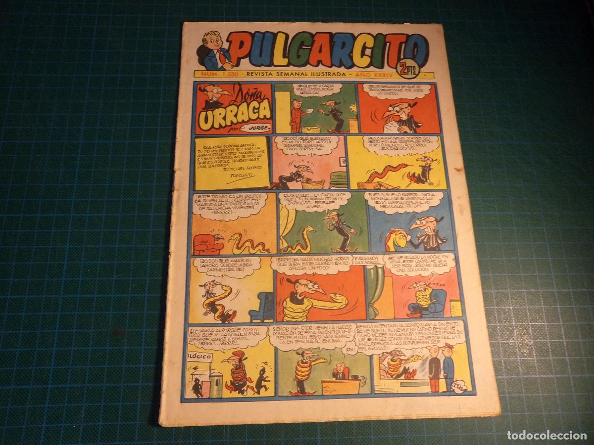 Tebeos: Pulgarcito. N&ordm; 1230. Bruguera.