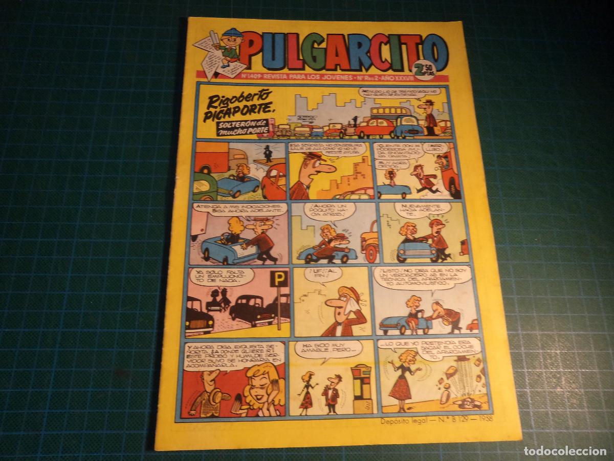 Tebeos: Pulgarcito. N&ordm; 1409. Bruguera.