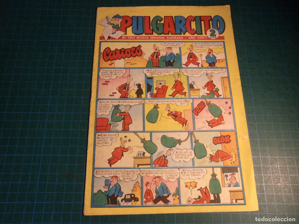 Tebeos: Pulgarcito. N&ordm; 1354. Bruguera.