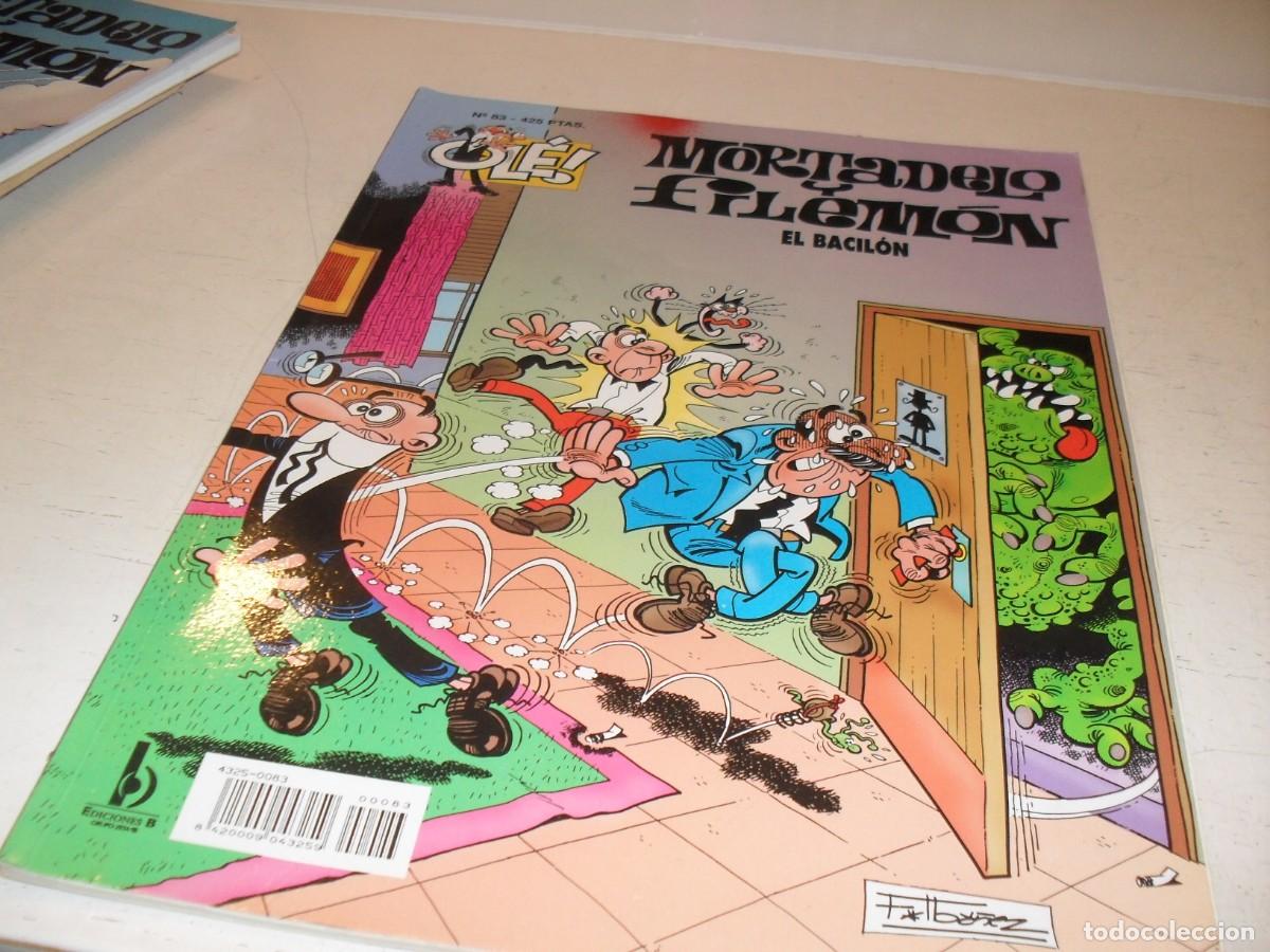 Tebeos: OLE N&ordm; 83 MORTADELO:EL BACILON,2&ordf; EDICION,DE IBA&Ntilde;EZ,EDICIONES B,1993