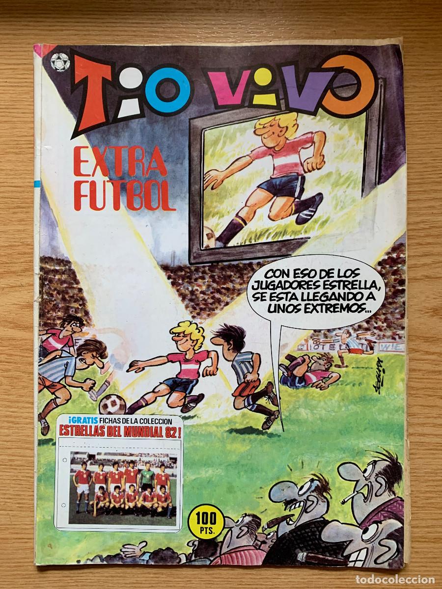 Tebeos: T&iacute;o Vivo Extra Futbol 1982 - Sin Fichas
