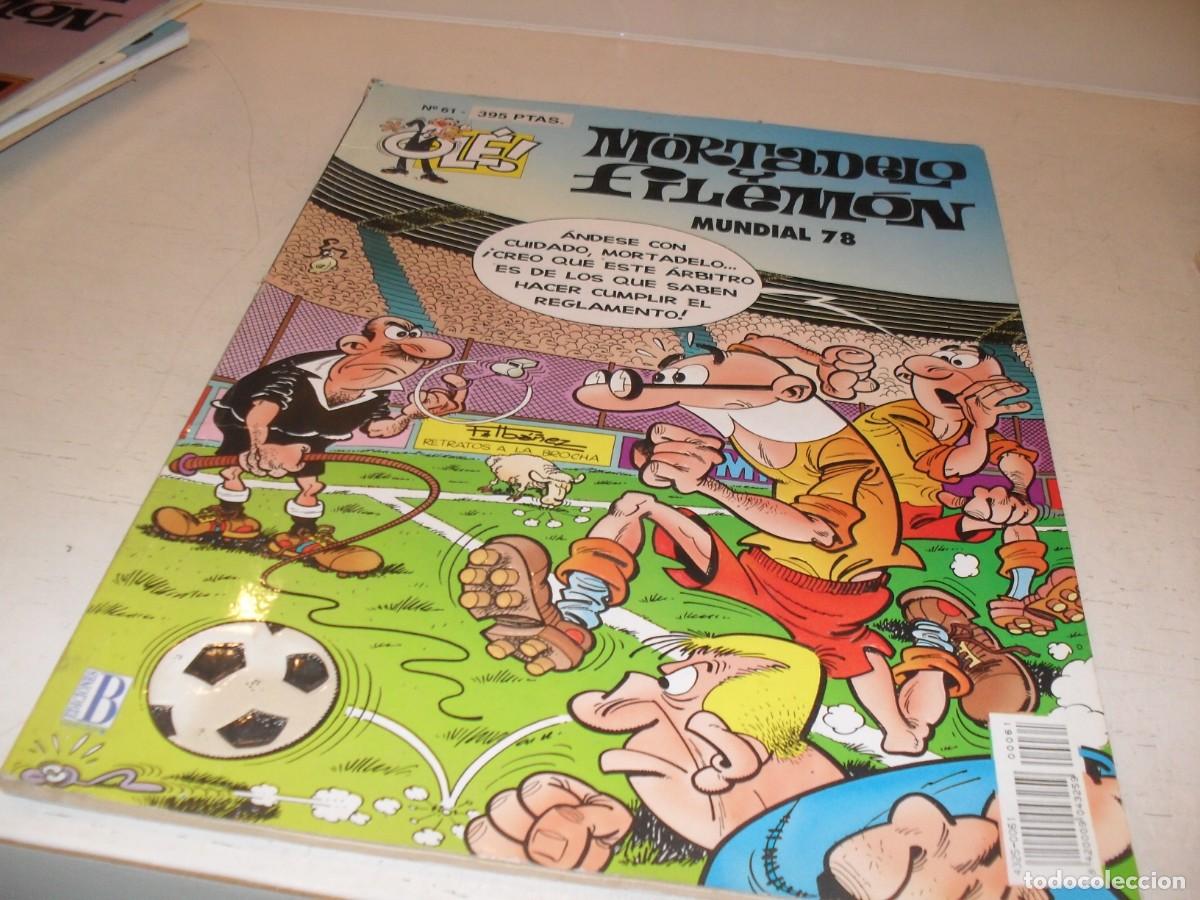 Tebeos: OLE N&ordm; 61 MORTADELO:MUNDIAL 78,1&ordf; EDICION,DE IBA&Ntilde;EZ,EDICIONES B,1993