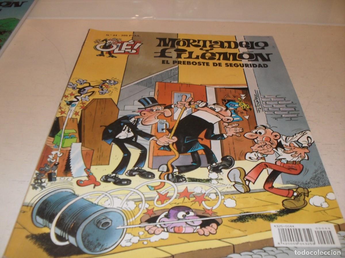 Tebeos: OLE N&ordm; 44 MORTADELO:EL PREBOSTE DE SEGURIDAD,2&ordf; EDICION,DE IBA&Ntilde;EZ,EDICIONES B,1993