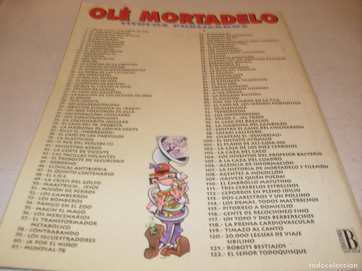 Tebeos: OLE N&ordm; 42 MORTADELO:LA GENTE DE VICENTE,2&ordf; EDICION,DE IBA&Ntilde;EZ,EDICIONES B,1993
