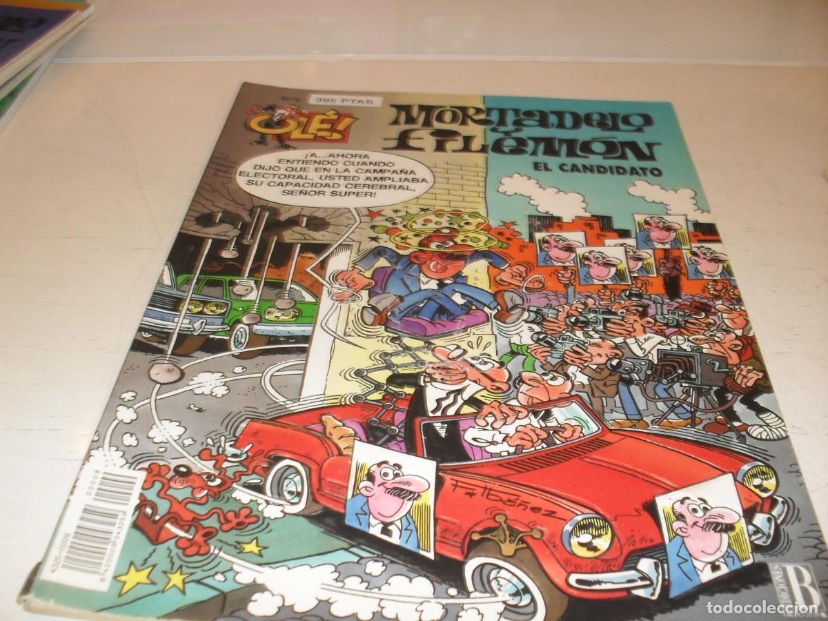 Tebeos: OLE N&ordm; 9,MORTADELO:EL CANDIDATO,1&ordf; EDICION,DE IBA&Ntilde;EZ,EDICIONES B,1993