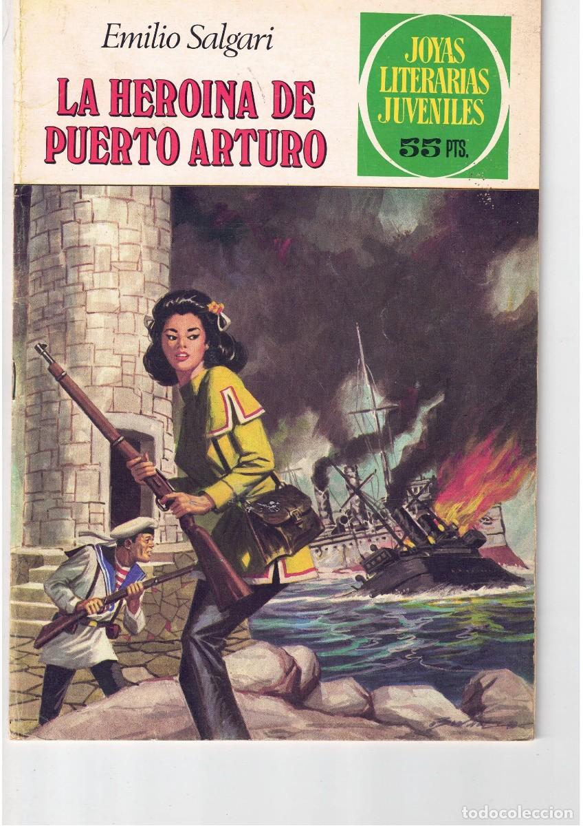Tebeos: La hero&iacute;na de Puerto Arturo. Editorial Bruguera.