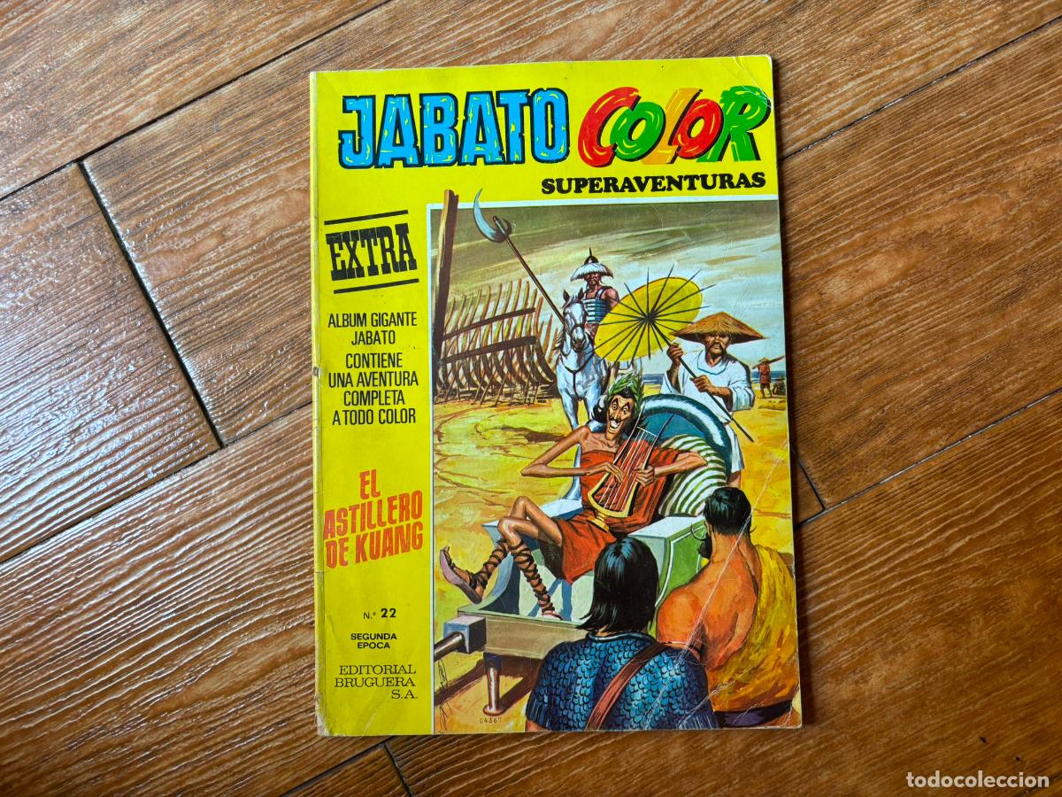 Tebeos: JABATO COLOR EXTRA N&ordm; 22 EDITORIAL BRUGUERA, SEGUNDA &Eacute;POCA, 1.977.