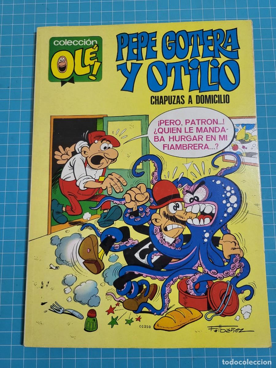 Tebeos: Ol&eacute;, Pepe gotera y Otilio, N &ordm; 1. N&uacute;mero en el lomo, 1&ordf; edici&oacute;n 11, bolsa 1, Al.