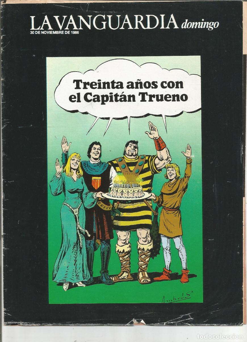 Tebeos: LA VANGUARDIA TREINTA A&Ntilde;OS CON EL CAPIT&Aacute;N TRUENO