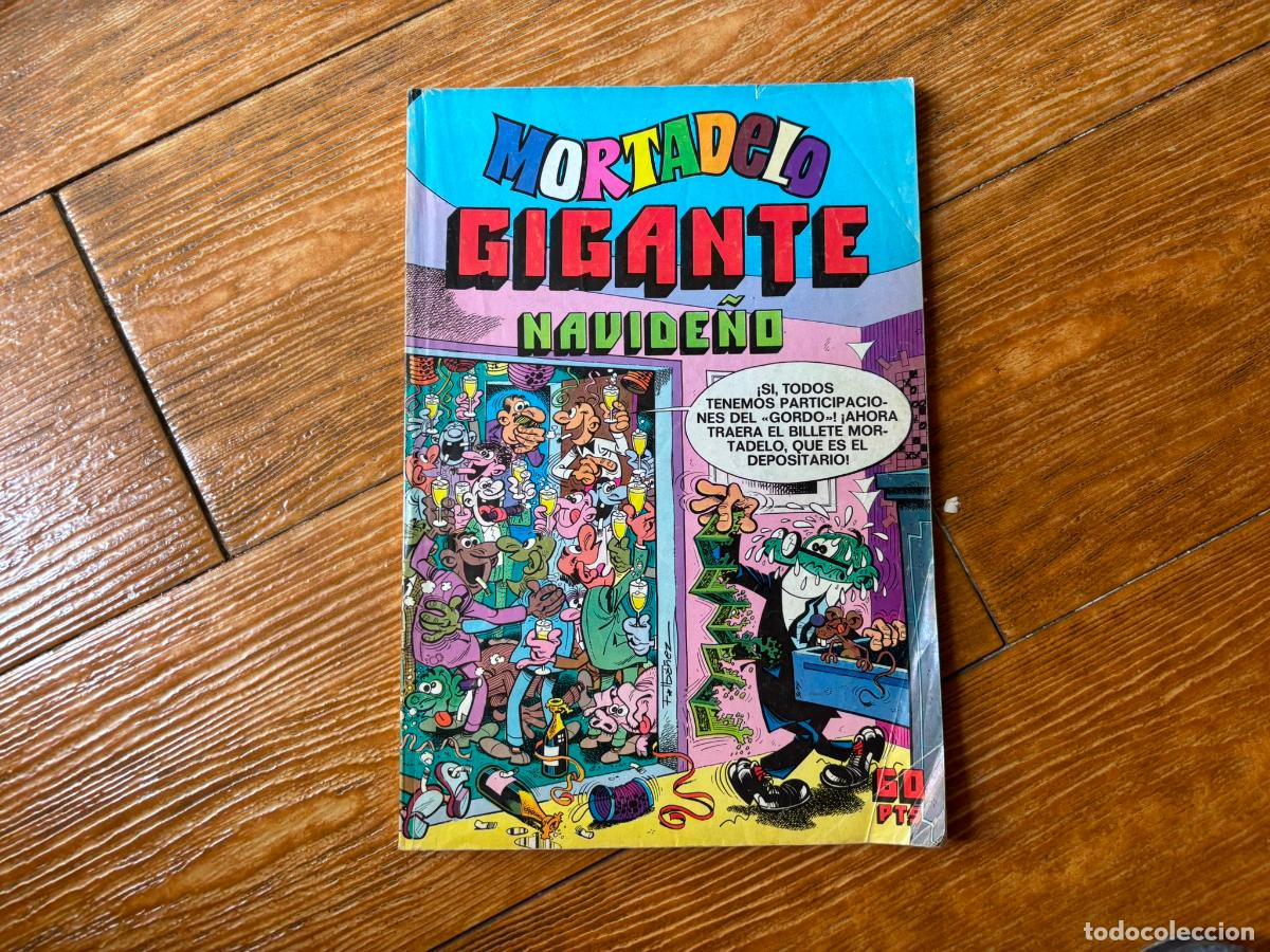 Tebeos: MORTADELO GIGANTE NAVIDE&Ntilde;O EDITORIAL BRUGUERA 1975