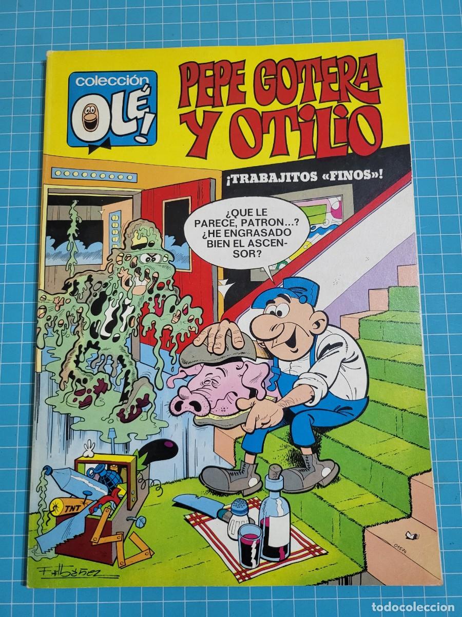 Tebeos: Ol&eacute;, Pepe gotera y Otilio, N &ordm; 8. N&uacute;mero en el lomo, 1&ordf; edici&oacute;n 11, bolsa 1, Al.