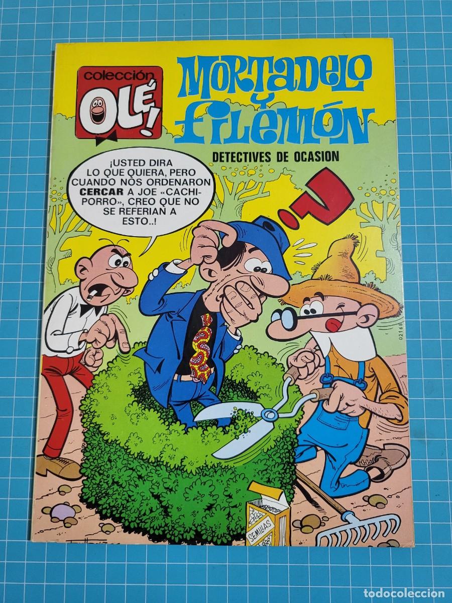 Tebeos: Ol&eacute;, Mortadelo y Filem&oacute;n, N &ordm; 11. N&uacute;mero en el lomo, 1&ordf; edici&oacute;n 11, bolsa 1, Al.