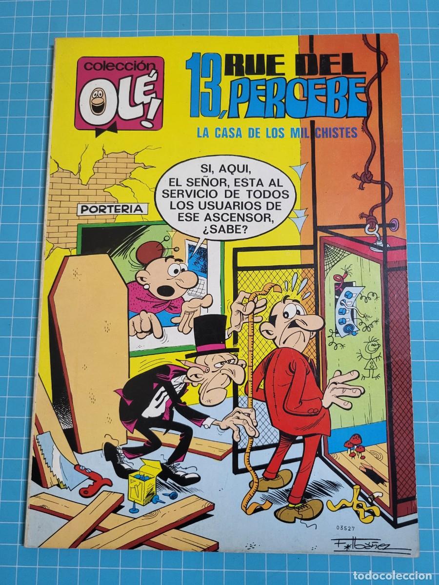 Tebeos: Ol&eacute;, 13 Rue del Percebe, N &ordm; 23. N&uacute;mero en el lomo, 1&ordf; edici&oacute;n 11, bolsa 1, Al.