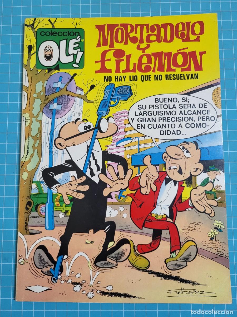 Tebeos: Ol&eacute;, 13 Mortadelo y Filem&oacute;n, N &ordm; 28. N&uacute;mero en el lomo, 1&ordf; edici&oacute;n 11, bolsa 1, Al.