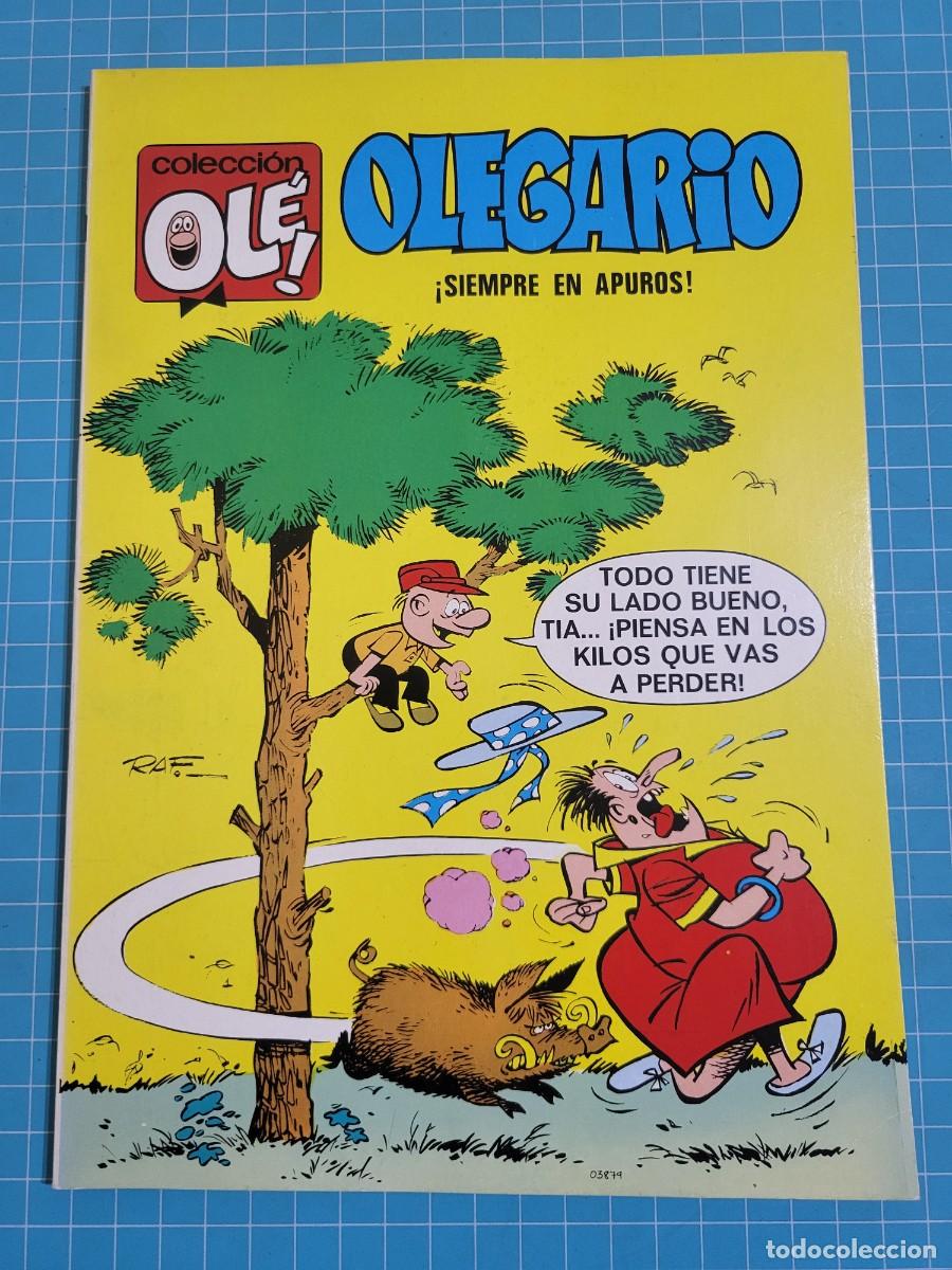 Tebeos: Ol&eacute;, 13 Olegario, &iexcl;siempre en apuros!. N &ordm; 29. N&uacute;mero en el lomo, 1&ordf; edici&oacute;n 11, bolsa 1, Al.