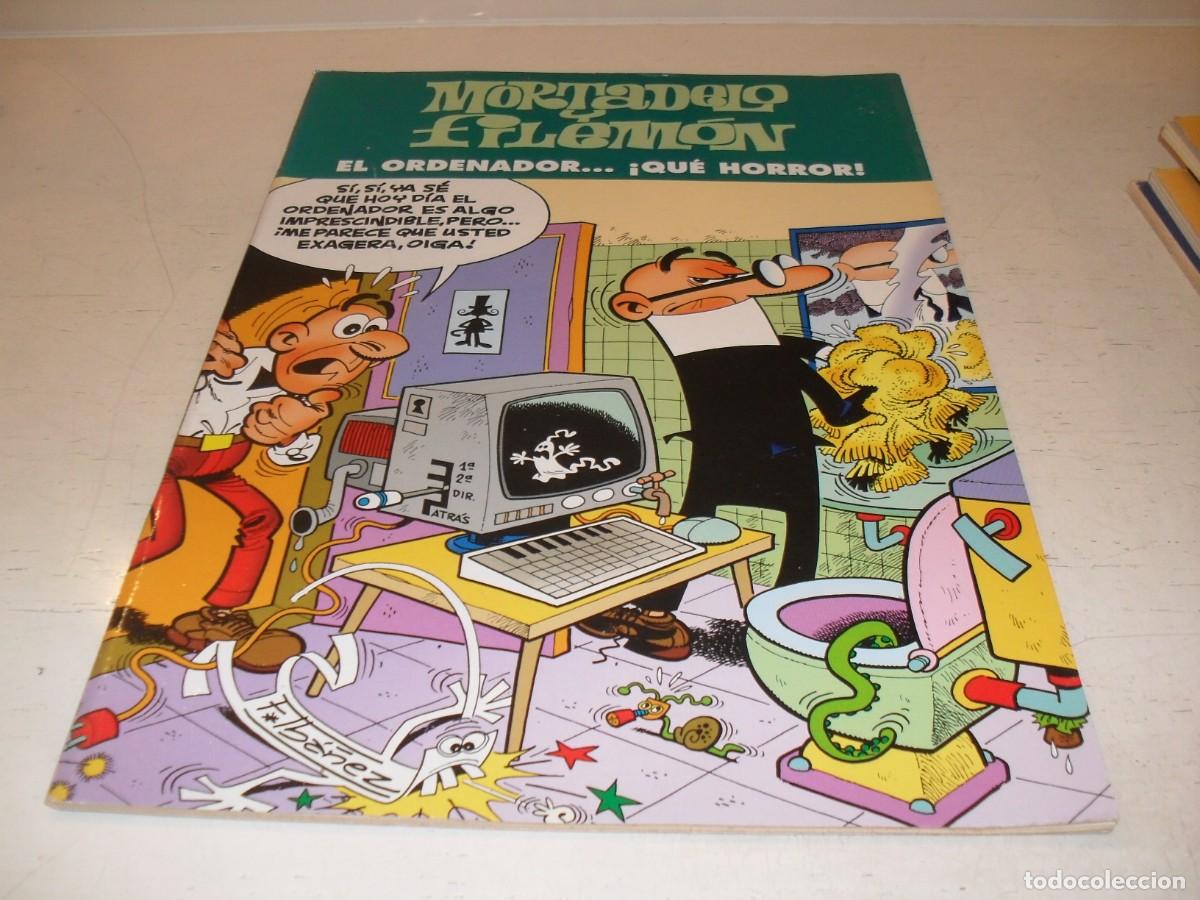 Tebeos: MORTADELO:EL ORDENADOR..QUE HORROR&iexcl;&iexcl;,SUPLEMENTO DOMINICAL PERIODICOS,EDICIONES B,2003