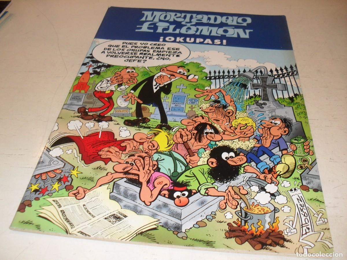 Tebeos: MORTADELO:OKUPAS&iexcl;&iexcl;,SUPLEMENTO DOMINICAL PERIODICOS,EDICIONES B,2003