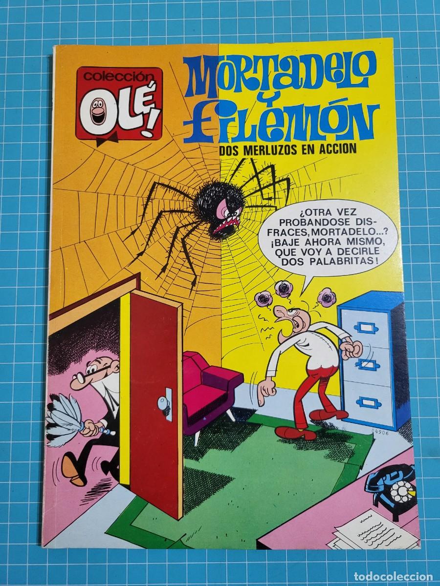 Tebeos: Ol&eacute;, Mortadelo y Filem&oacute;n. N &ordm; 35. N&uacute;mero en el lomo, 1&ordf; edici&oacute;n 11, bolsa 1, Al.