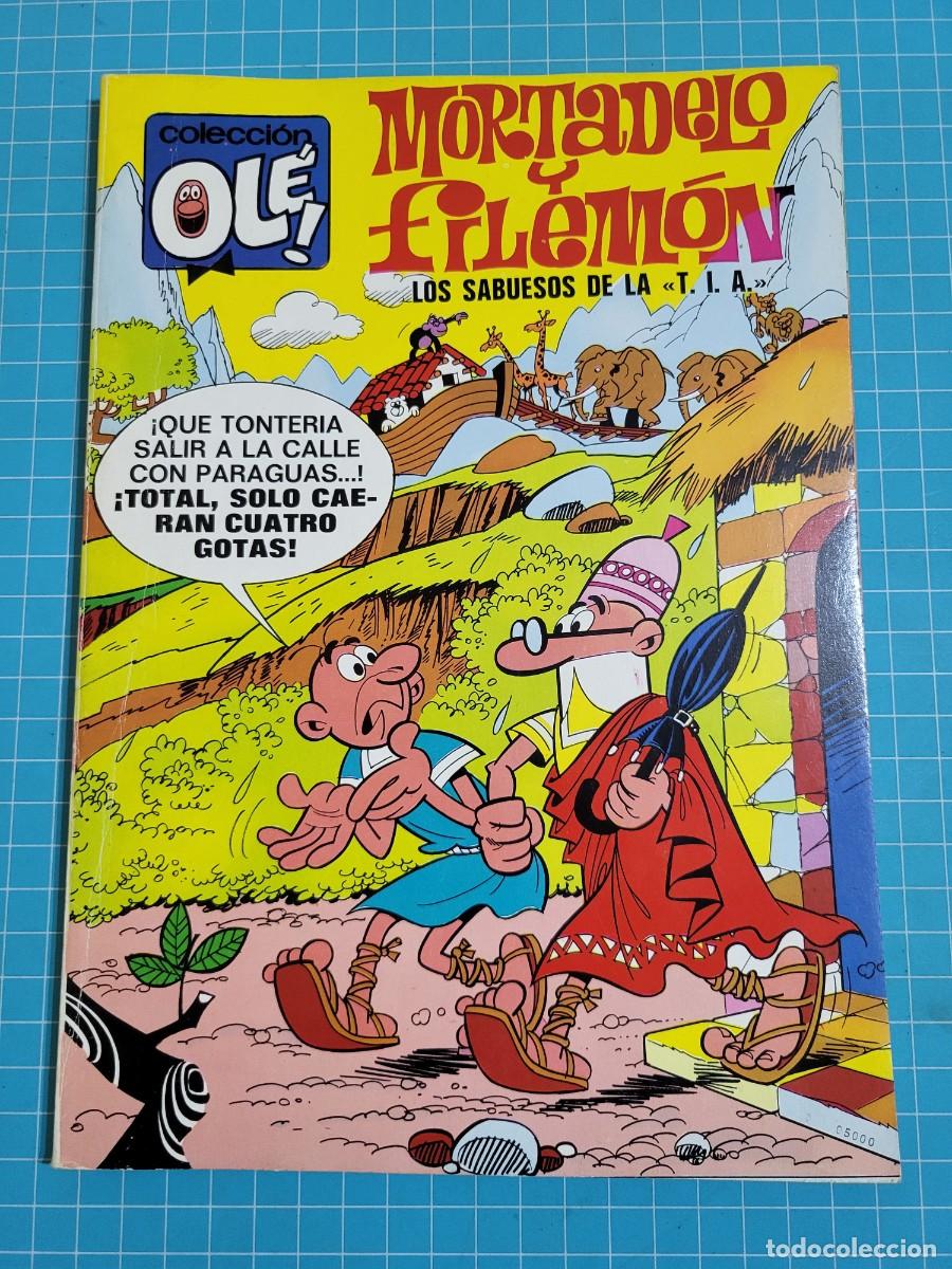 Tebeos: Ol&eacute;, Mortadelo y Filem&oacute;n. N &ordm; 45. N&uacute;mero en el lomo, 1&ordf; edici&oacute;n 11, bolsa 2, Al.