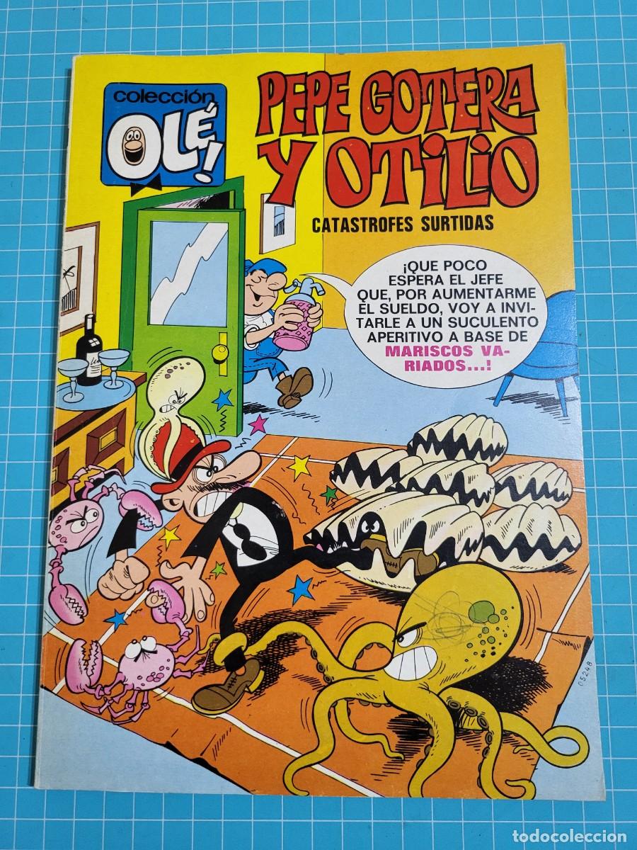 Tebeos: Ol&eacute;, Pepe gotera y Otilio. N &ordm; 50. N&uacute;mero en el lomo, 1&ordf; edici&oacute;n 11, bolsa 2, Al.